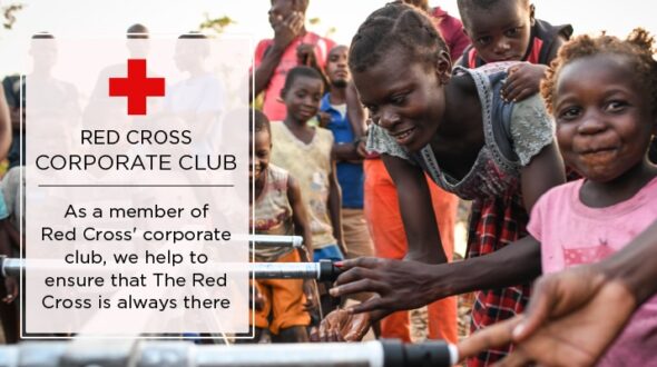Member of the Red Cross’ corporate club